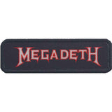 Megadeth: Logo Outline 2 Patch – officielt merchandise