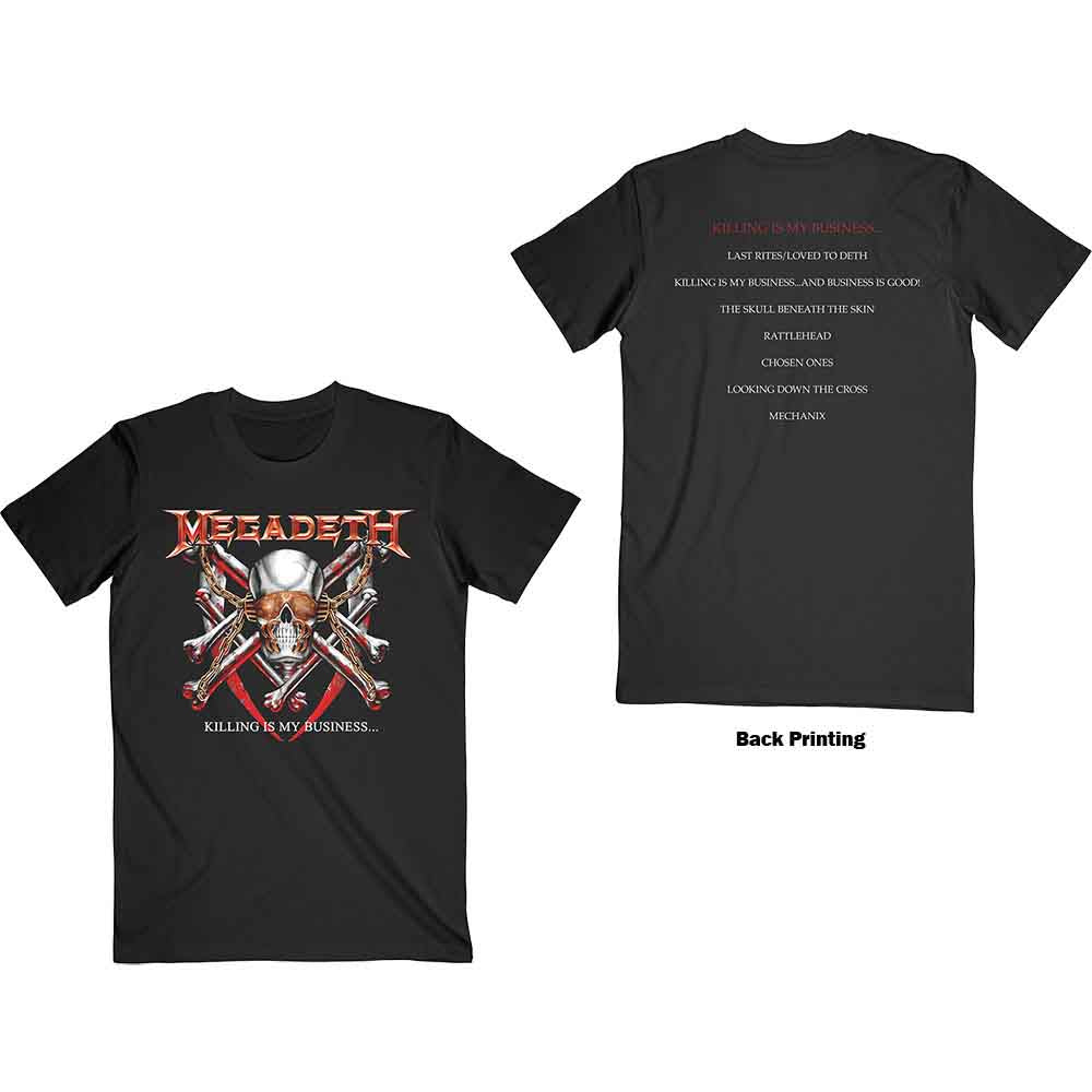 Megadeth: Killing Is My Business T-shirt – officielt merchandise