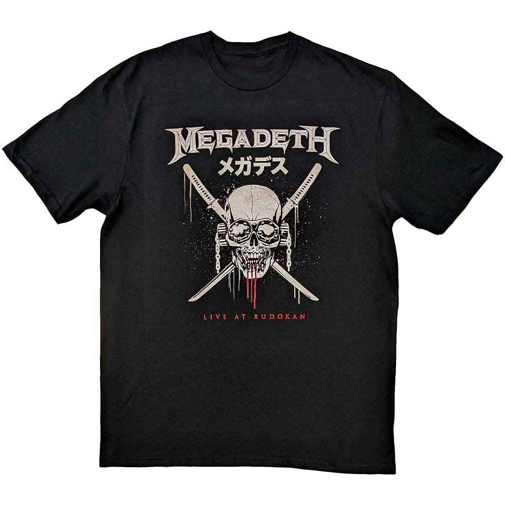 Megadeth: Crossed Swords T-shirt – officielt merchandise