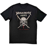 Megadeth: Crossed Swords T-shirt – officielt merchandise