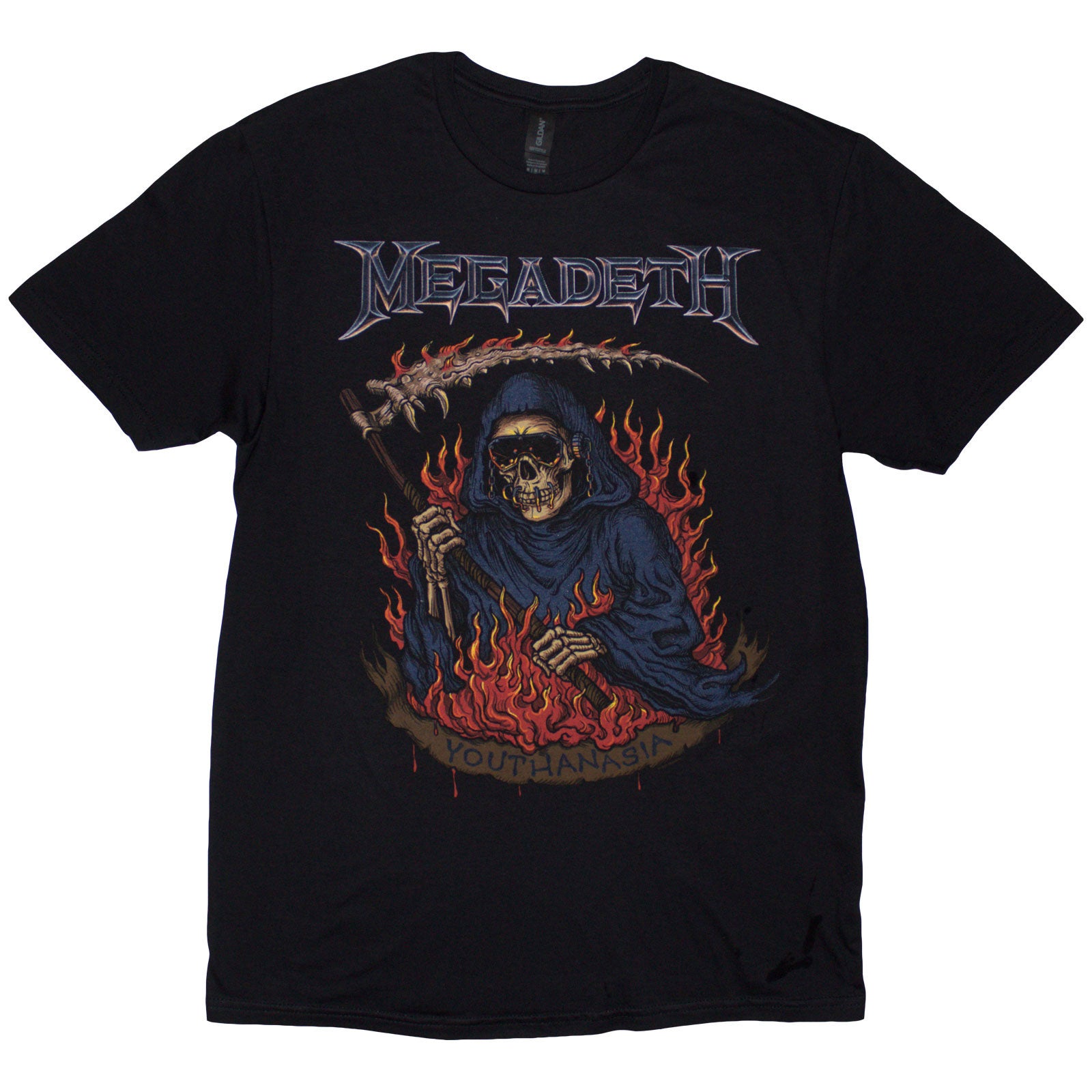 Megadeth: Youthanasia Flames T-Shirt