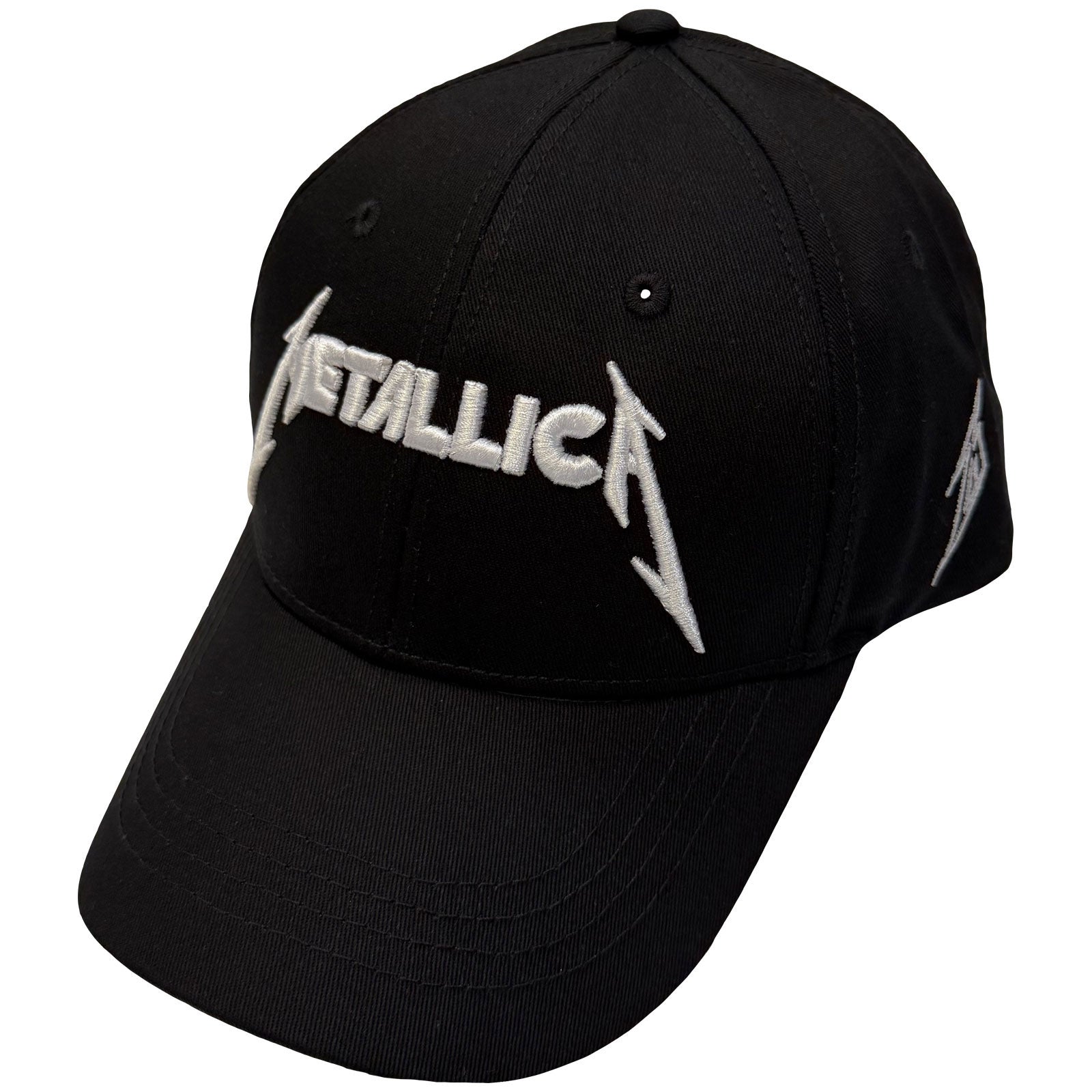 Metallica: Text & M Logos Cap – officielt merchandise