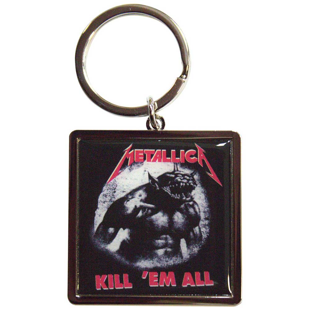 Metallica: Kill 'Em All / Jump In The Fire Keychain (Die Casting)