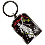 Metallica: And Justice For All Tombstone Keychain (Die Casting)