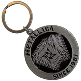 Metallica: 30th Anniversary Playing Card Keychain (Die Casting)
