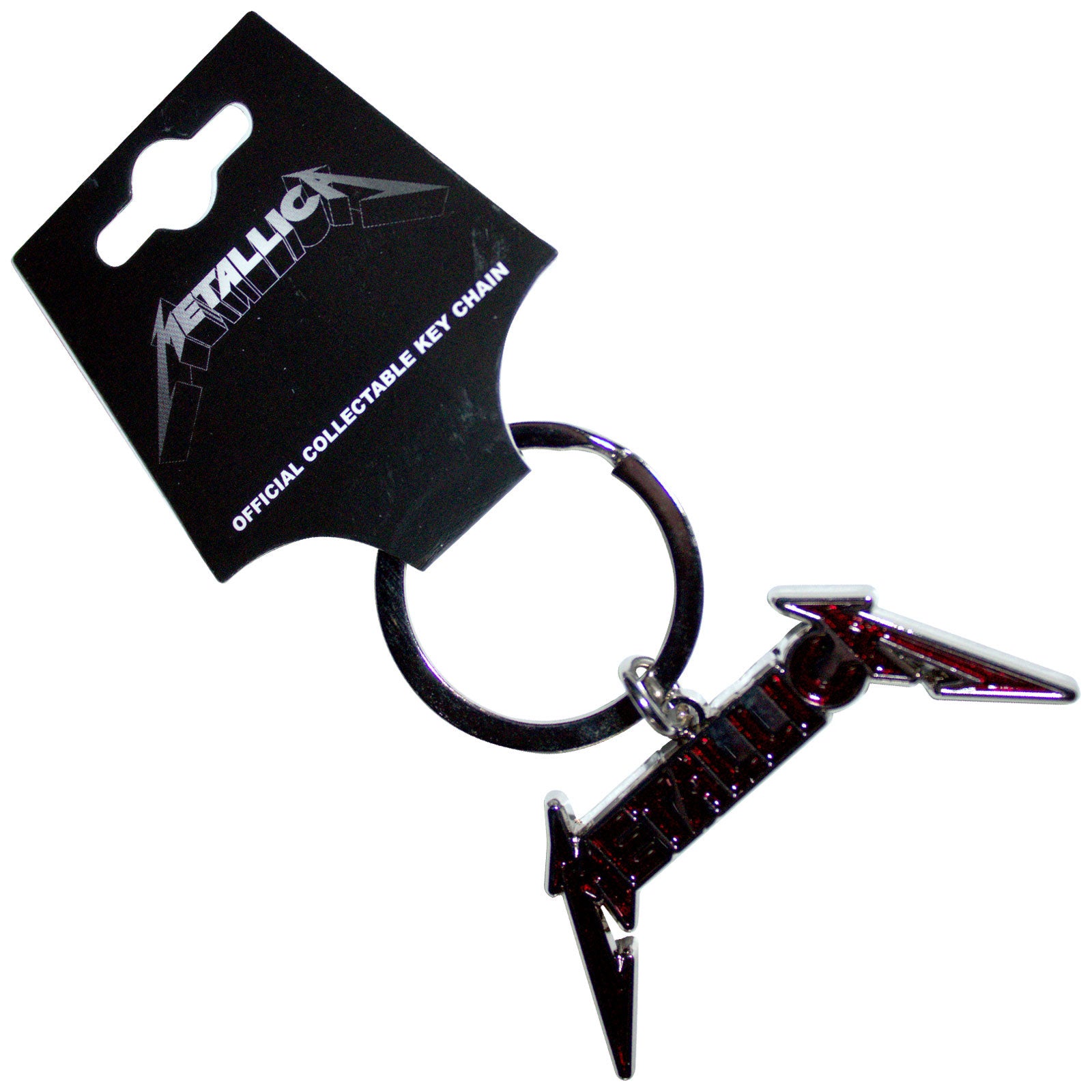 Metallica: Bright Red Logo Keychain
