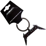 Metallica: Deep Red Logo Keychain
