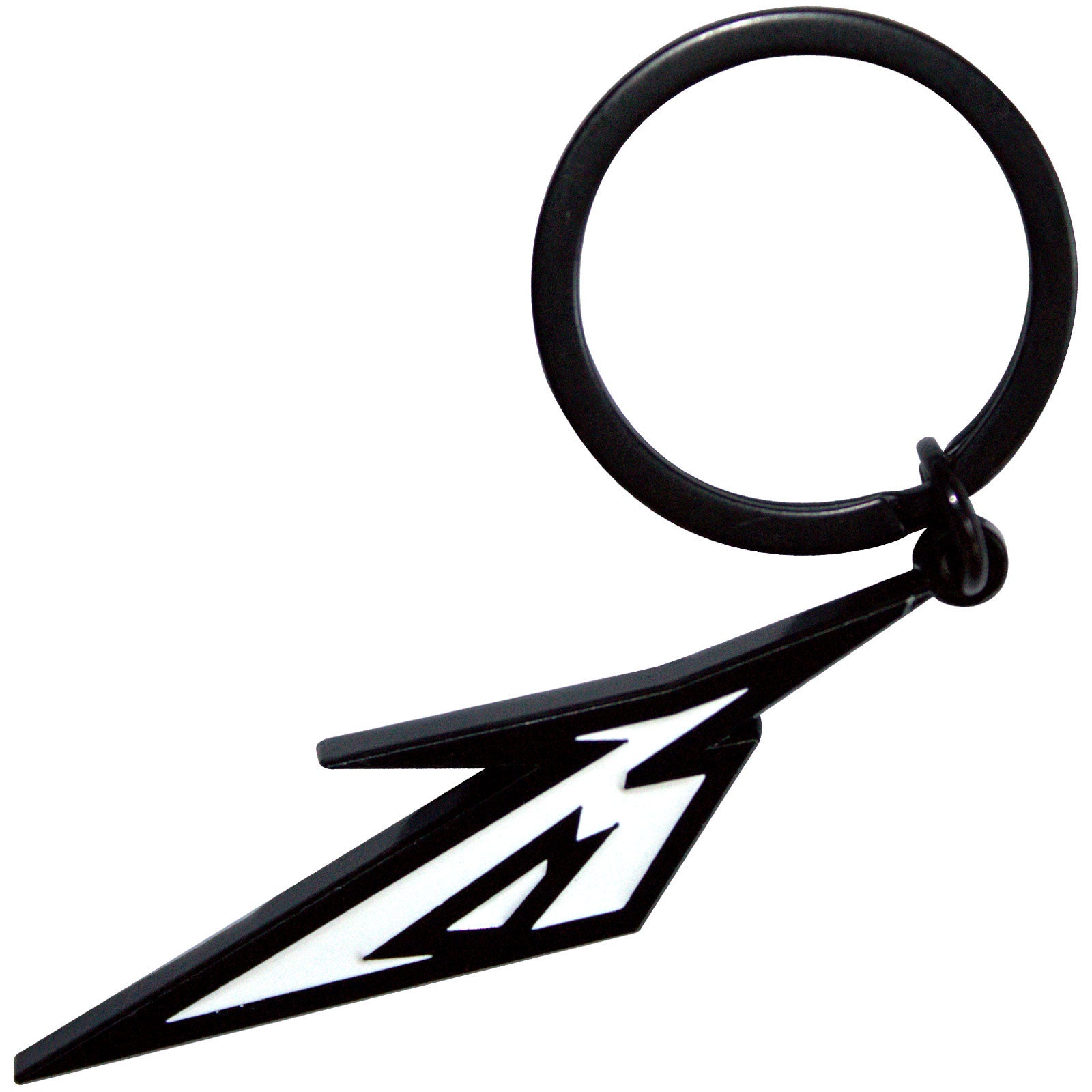 Metallica: Black & White M Logo Keychain