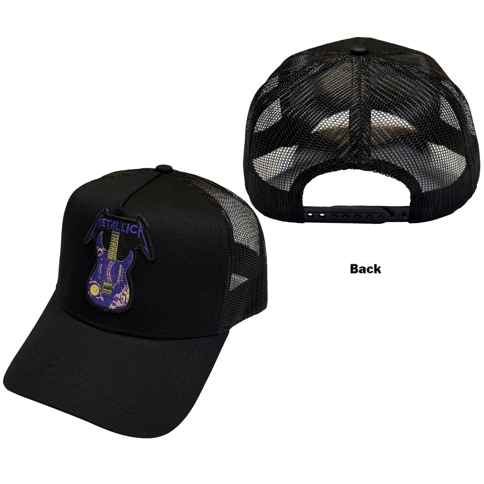 Metallica: Kirk Purple Ouija Guitar Cap – officielt merchandise