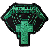 Metallica: Master Of Puppets Green Cross Standard Patch