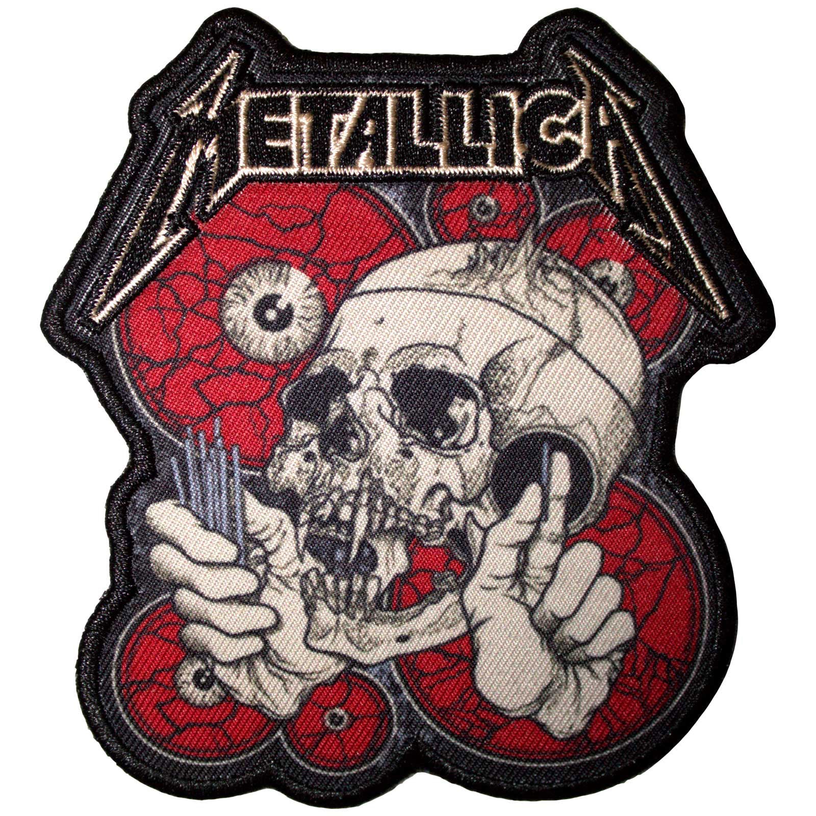 Metallica: The Shortest Straw Red Eyes Standard Patch