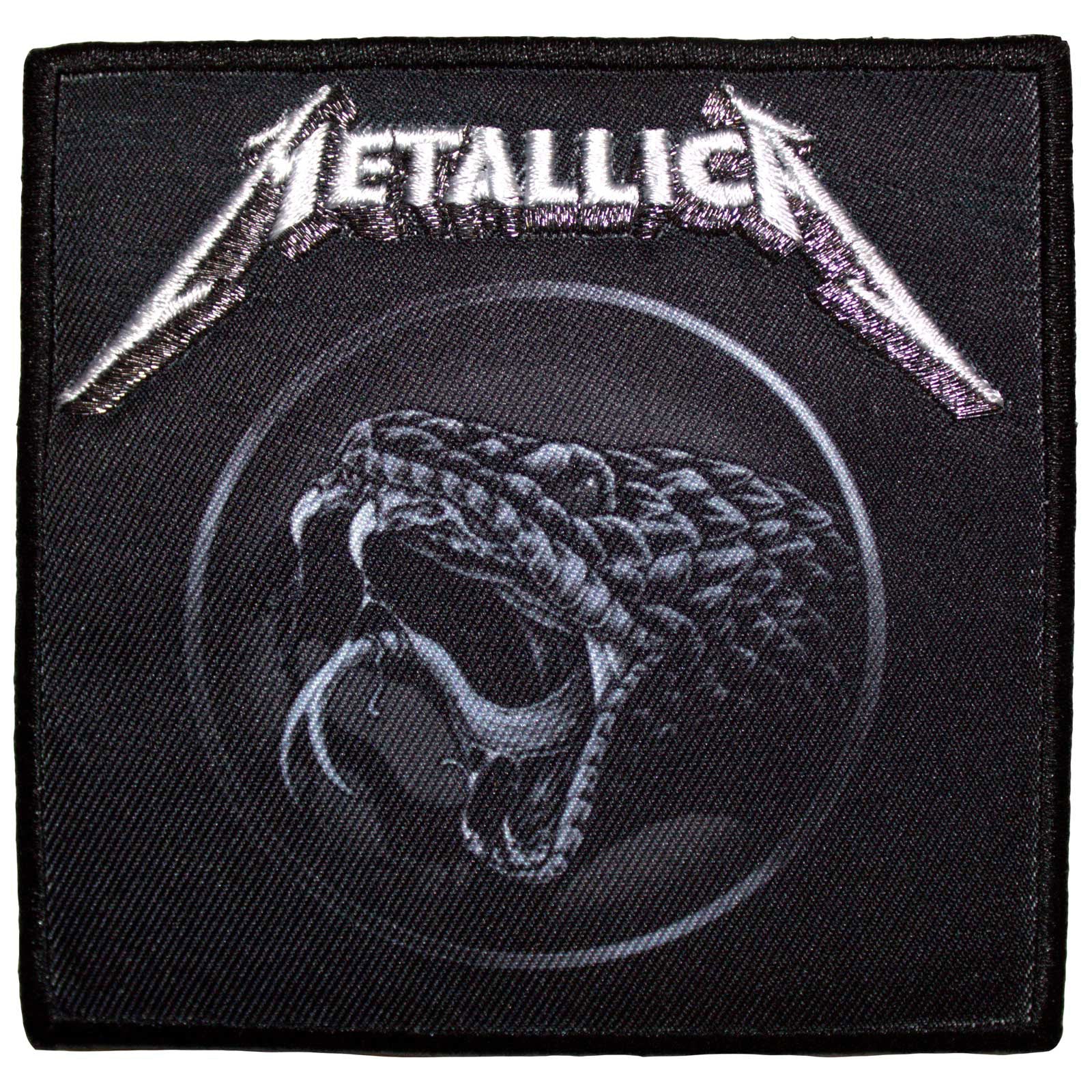 Metallica: Black Album Poster Standard Patch