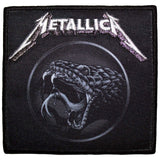 Metallica: Black Album Poster Standard Patch