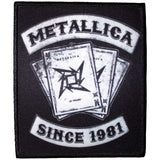 Metallica: 30th Anniversary Playing Card Standard Patch