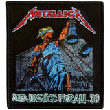 Metallica: Justice Bright Colours Woven Patch
