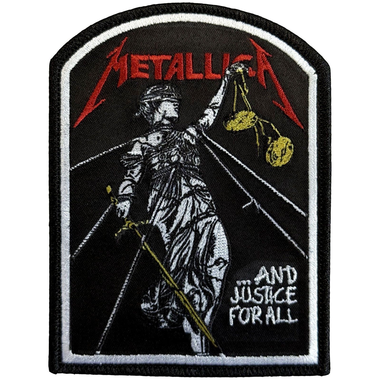 Metallica: Justice Tomb Woven Patch