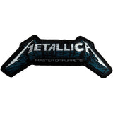 Metallica: Master Of Puppets Blue Poster Logo Woven Patch