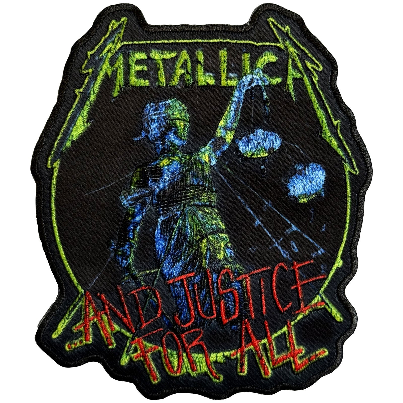 Metallica: Vintage Justice For All Woven Patch