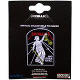 Metallica: And Justice For All Tombstone Pin Badge (Die Casting)