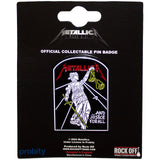 Metallica: And Justice For All Tombstone Pin Badge