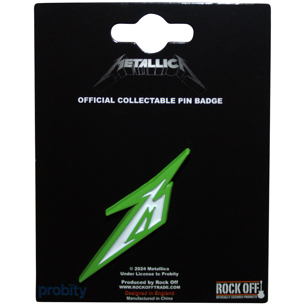 Metallica: M Logo Pin Badge (Die Casting)
