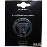 Metallica: 30th Anniversary Playing Card Pin Badge (Die Casting)