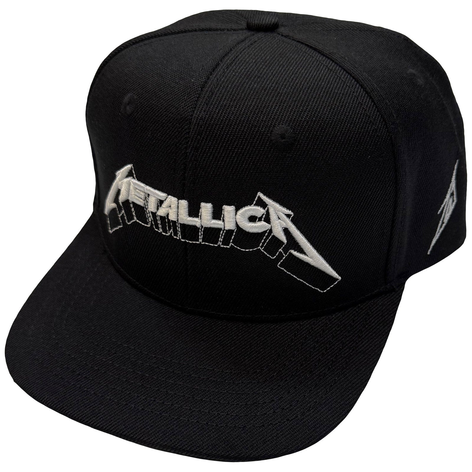 Metallica: 3D & M Logos Cap – officielt merchandise