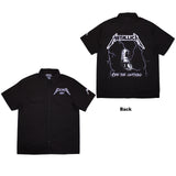 Metallica: Ride The Lightning Casual Shirt (Back Print)