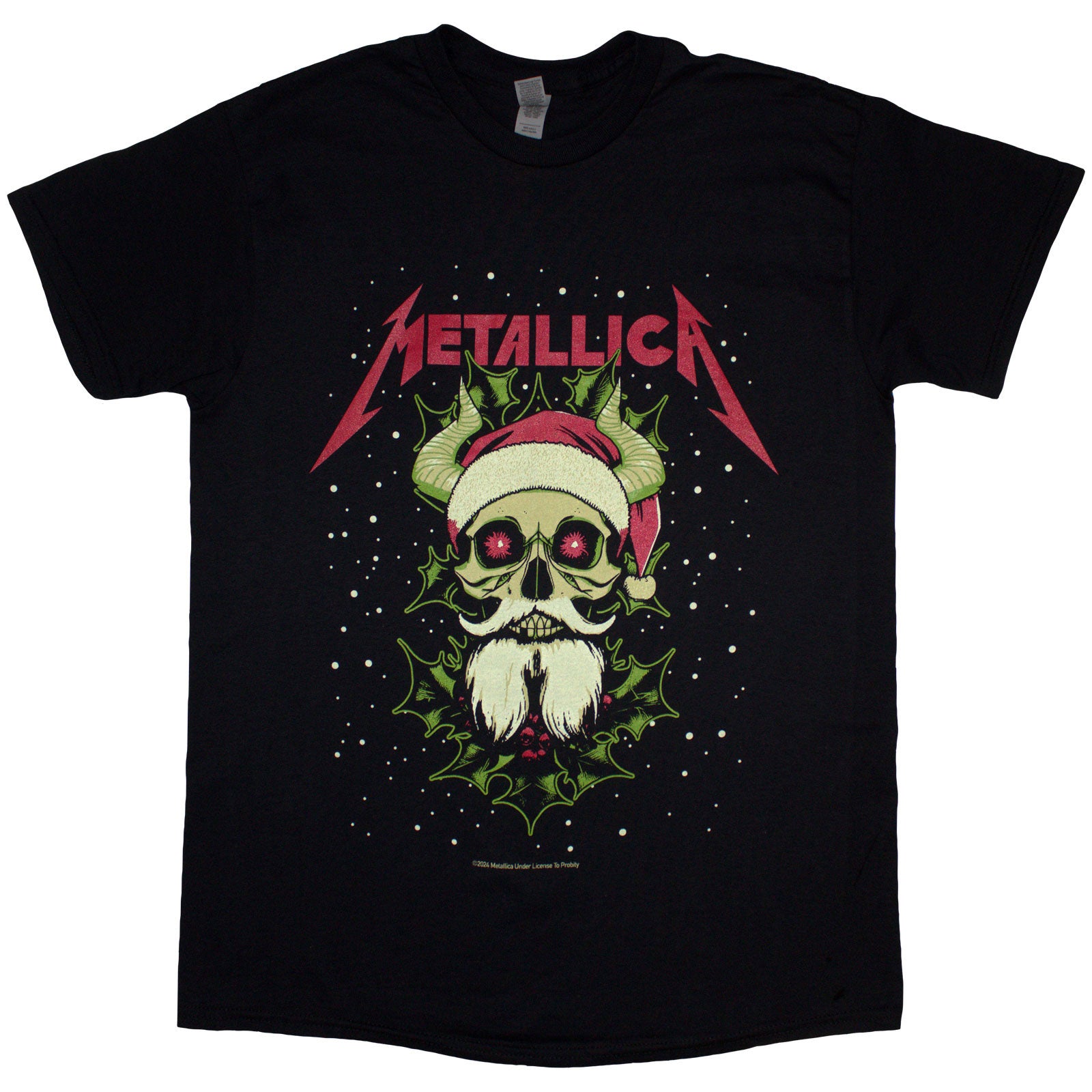 Metallica: Santa Horns T-shirt – officielt merchandise