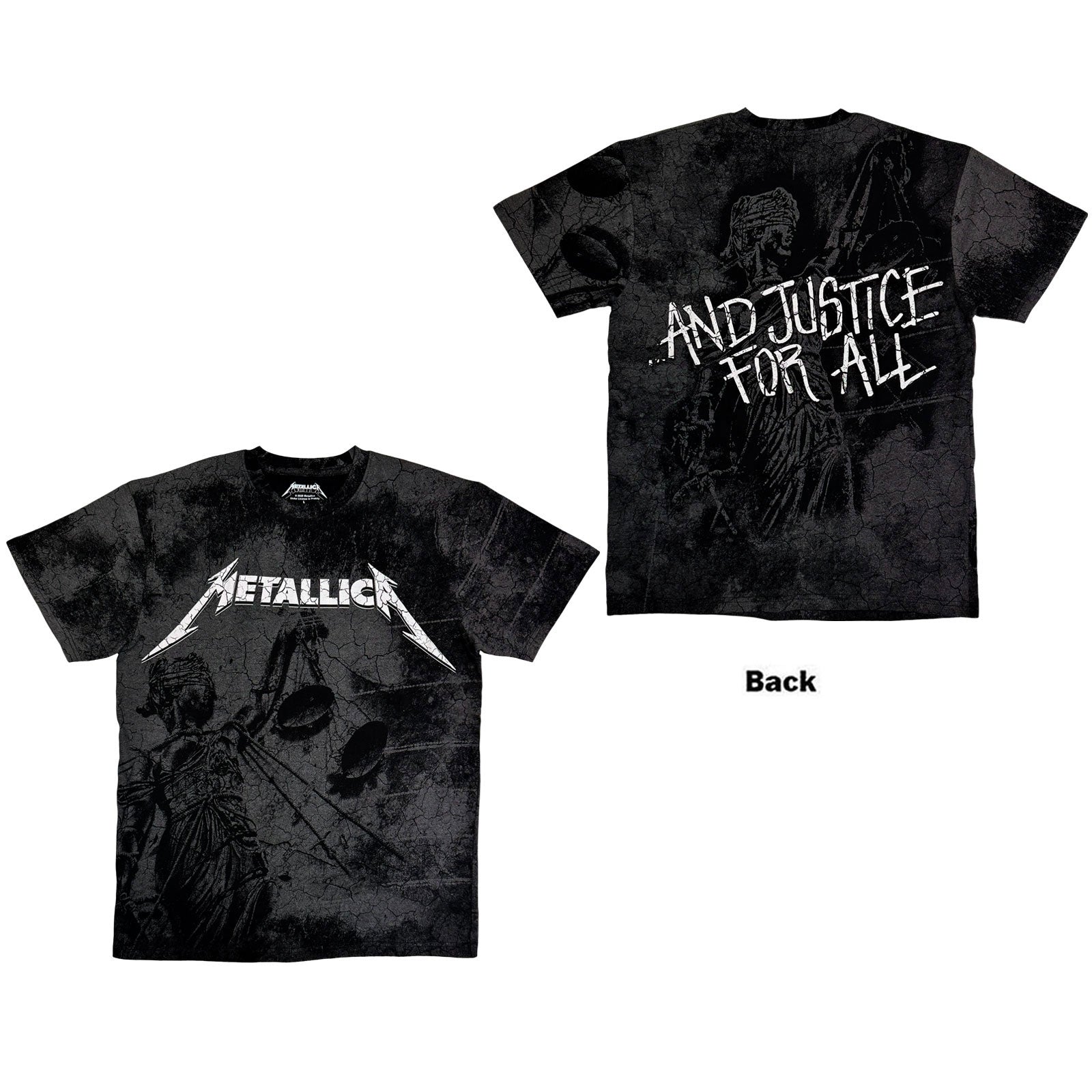 Metallica: Justice T-Shirt (Wash)