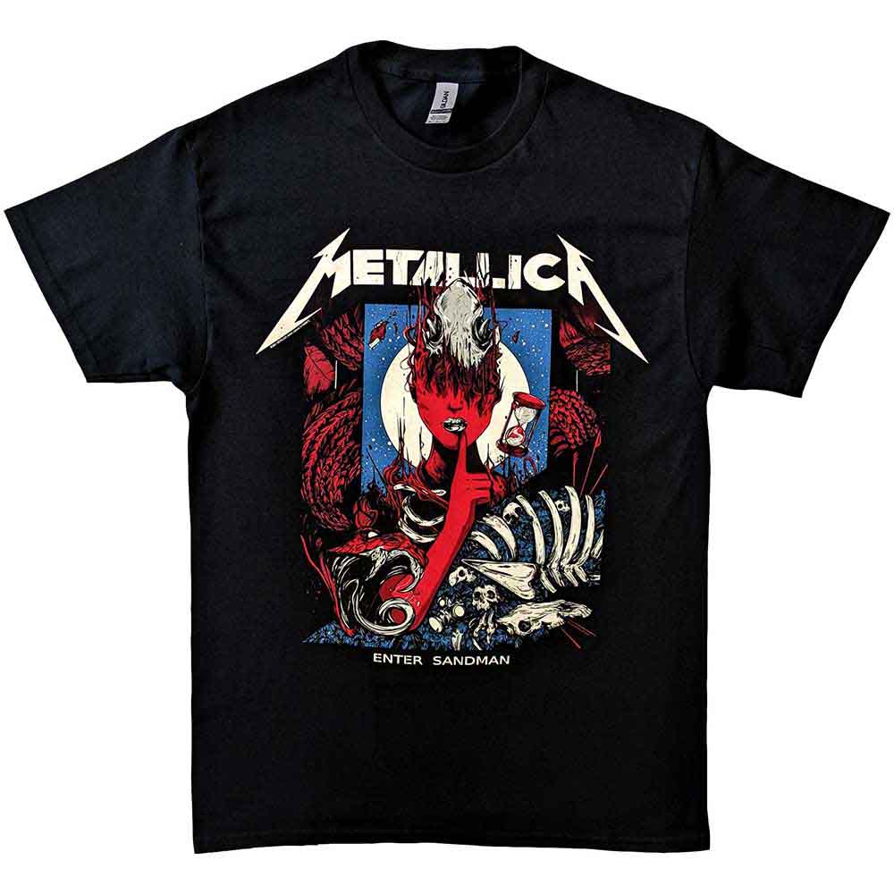 Metallica: Enter Sandman Poster T-shirt – officielt merchandise