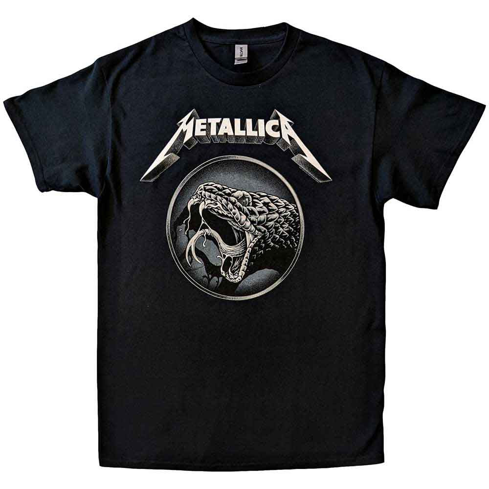 Metallica: Black Album Poster T-shirt – officielt merchandise