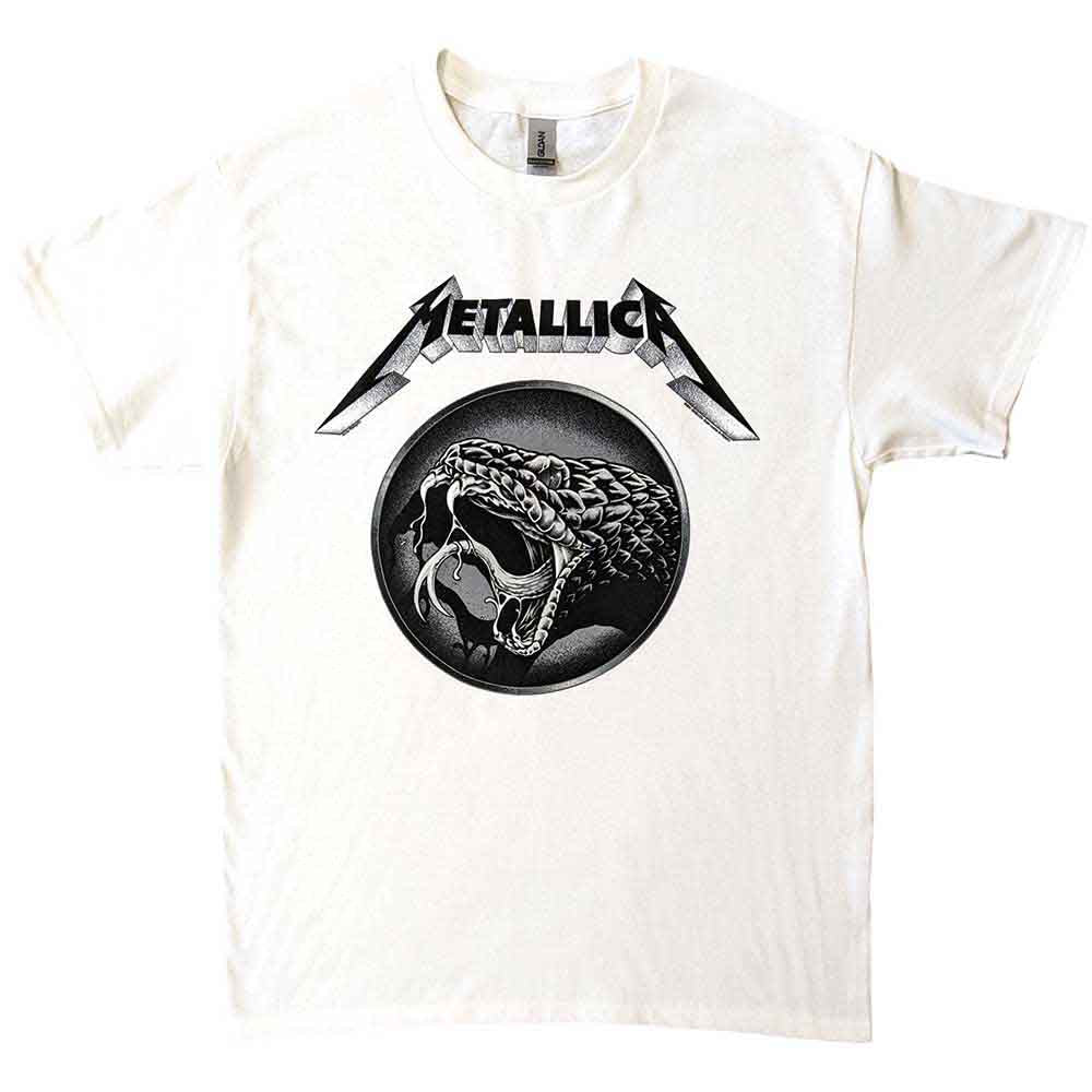 Metallica: Black Album Poster T-shirt – officielt merchandise