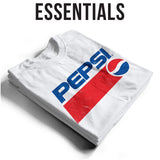 Pepsi Classic Washed Logo Bulk T-Shirt T-Shirt fra Essentials