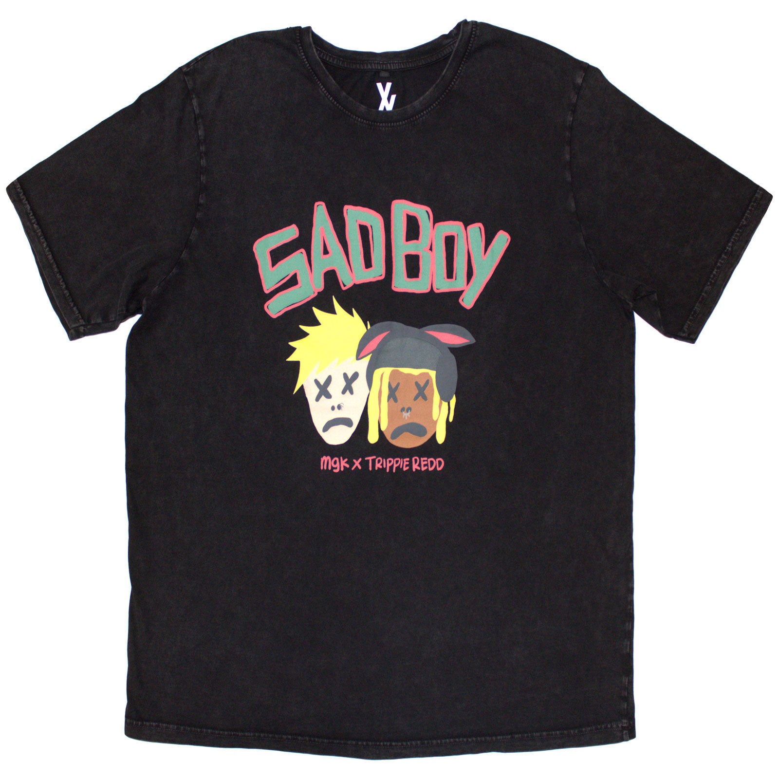 Machine Gun Kelly: Sad Boy Stone Wash T-Shirt (Wash)