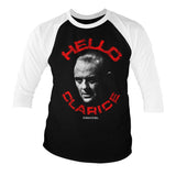 Silence Of The Lambs - Hello Clarice Baseball 3/4 Sleeve Tee