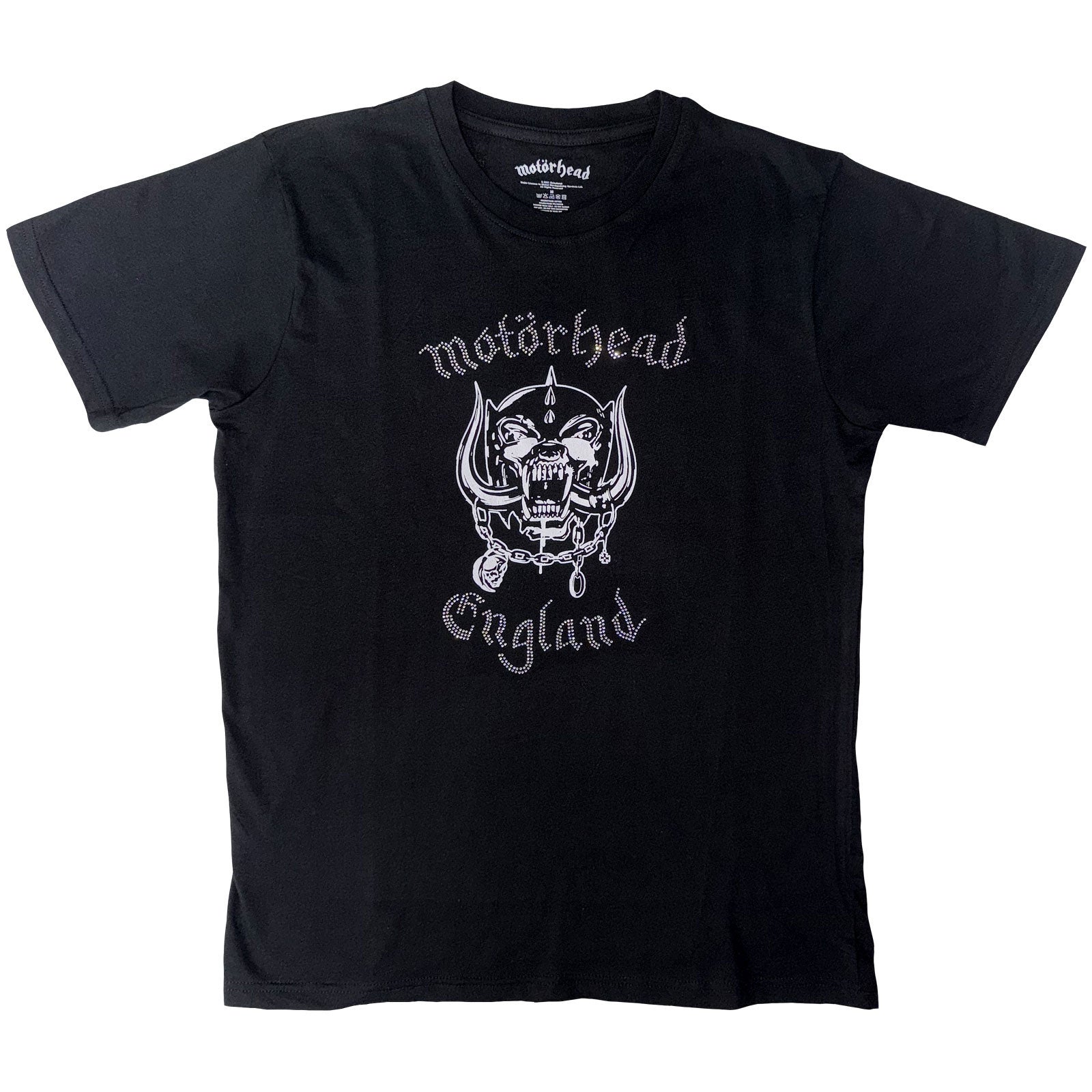 Motorhead: England (Embellished) T-shirt – officielt merchandise