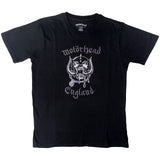 Motorhead: England (Embellished) T-shirt – officielt merchandise