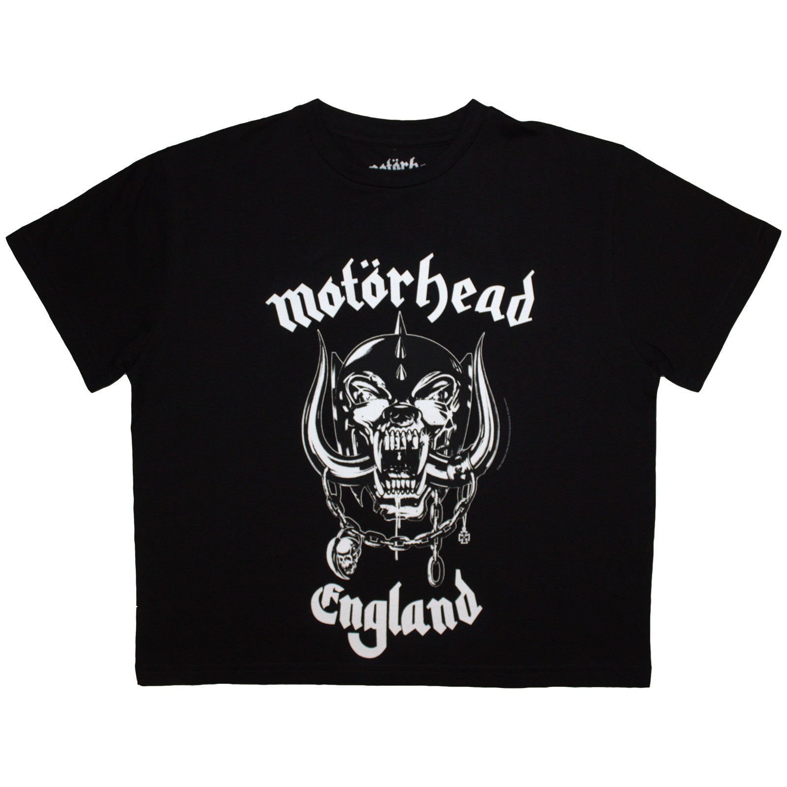 Motorhead: England Crop Top (Kvinder)