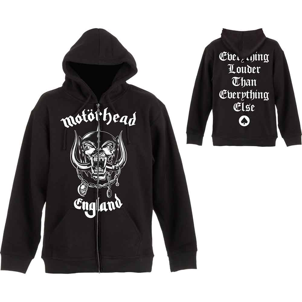 Motorhead: England Hoodie – officielt merchandise