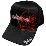 Motorhead: England Red Warpig Cap – officielt merchandise