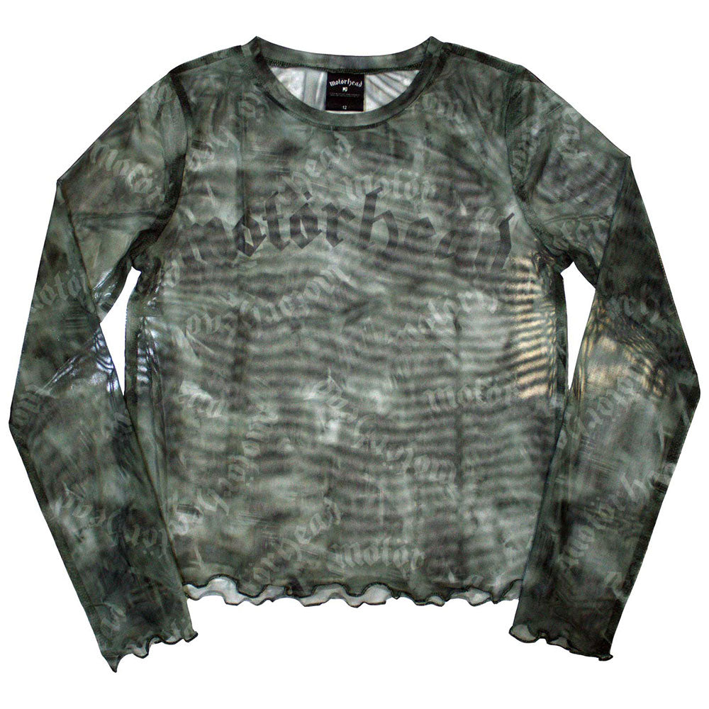 Motorhead: Logo Crop Top (Kvinder) (Mesh)