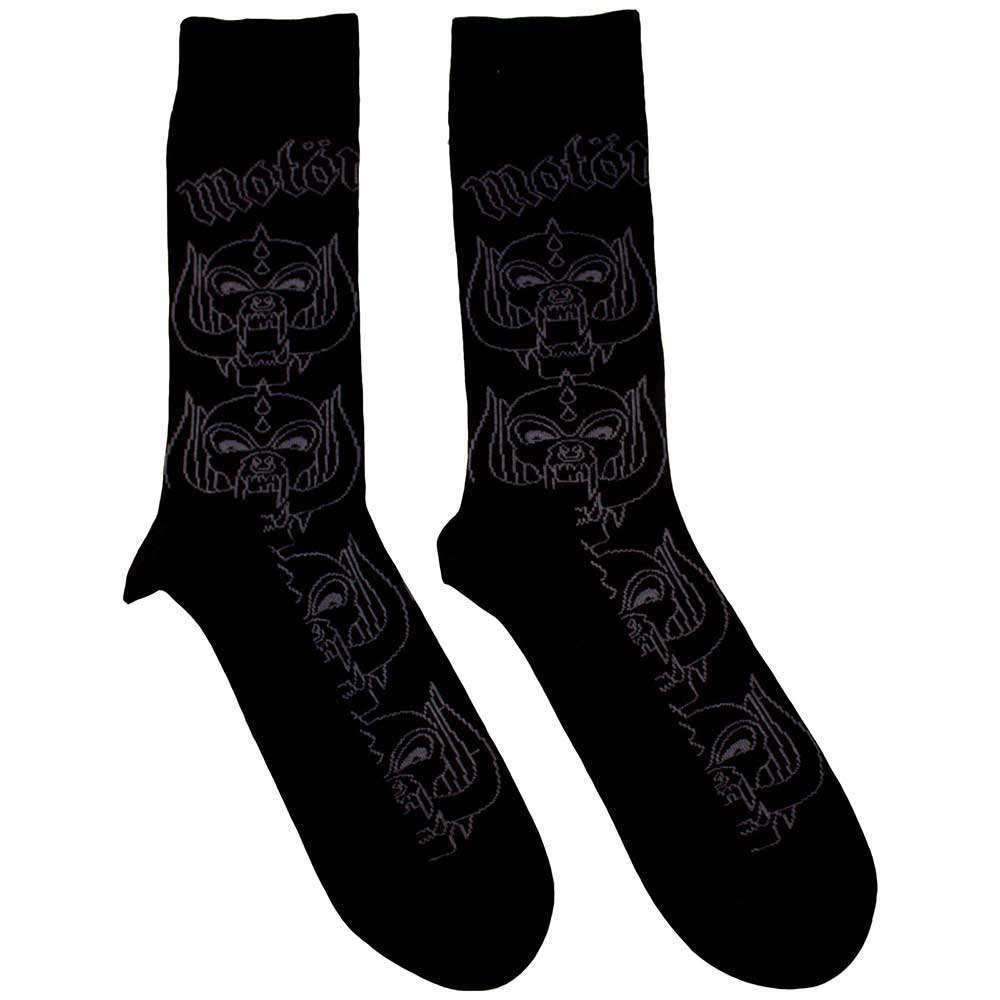 Motorhead: Warpig Outlines Ankle Socks