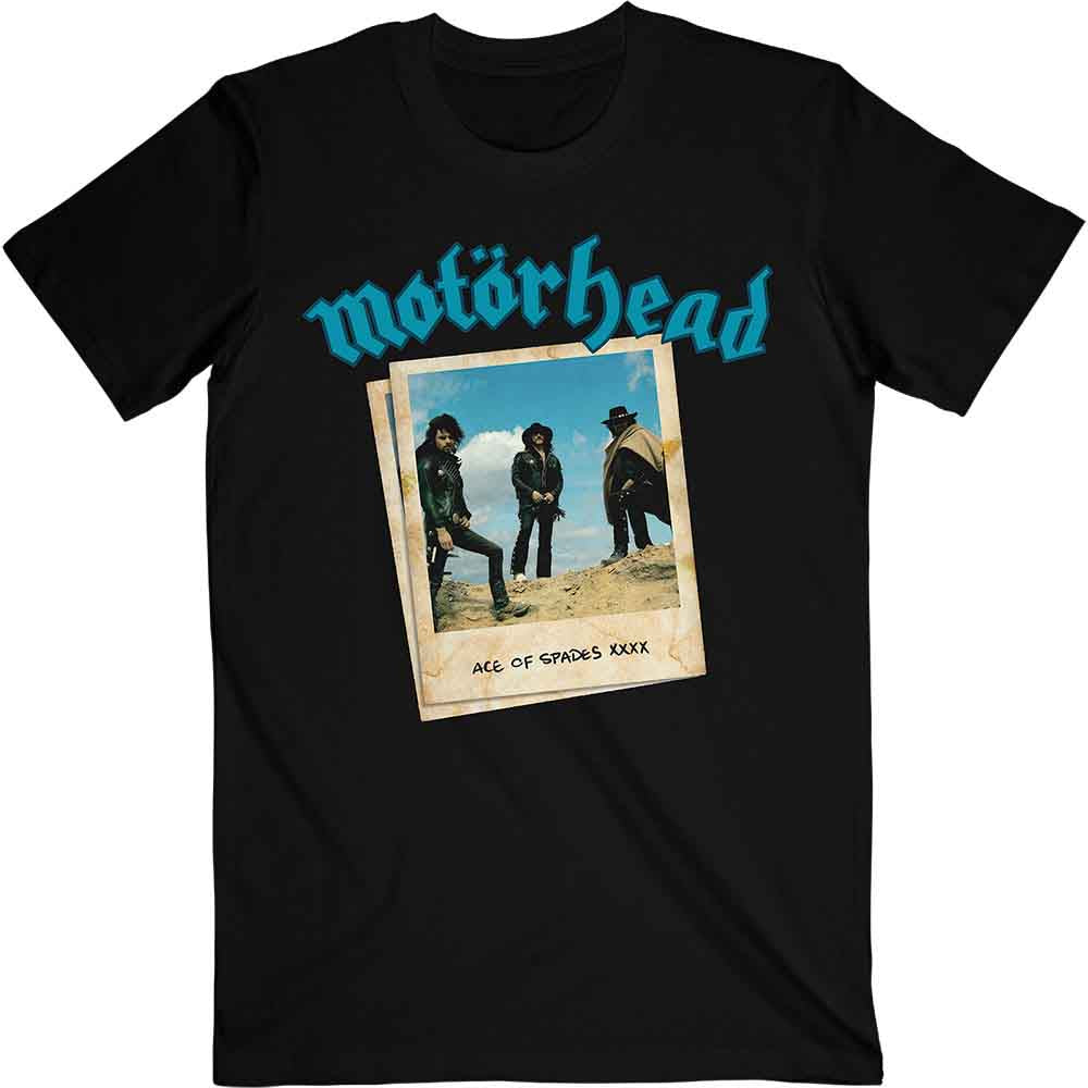 Motorhead: Ace of Spades Photo T-shirt – officielt merchandise