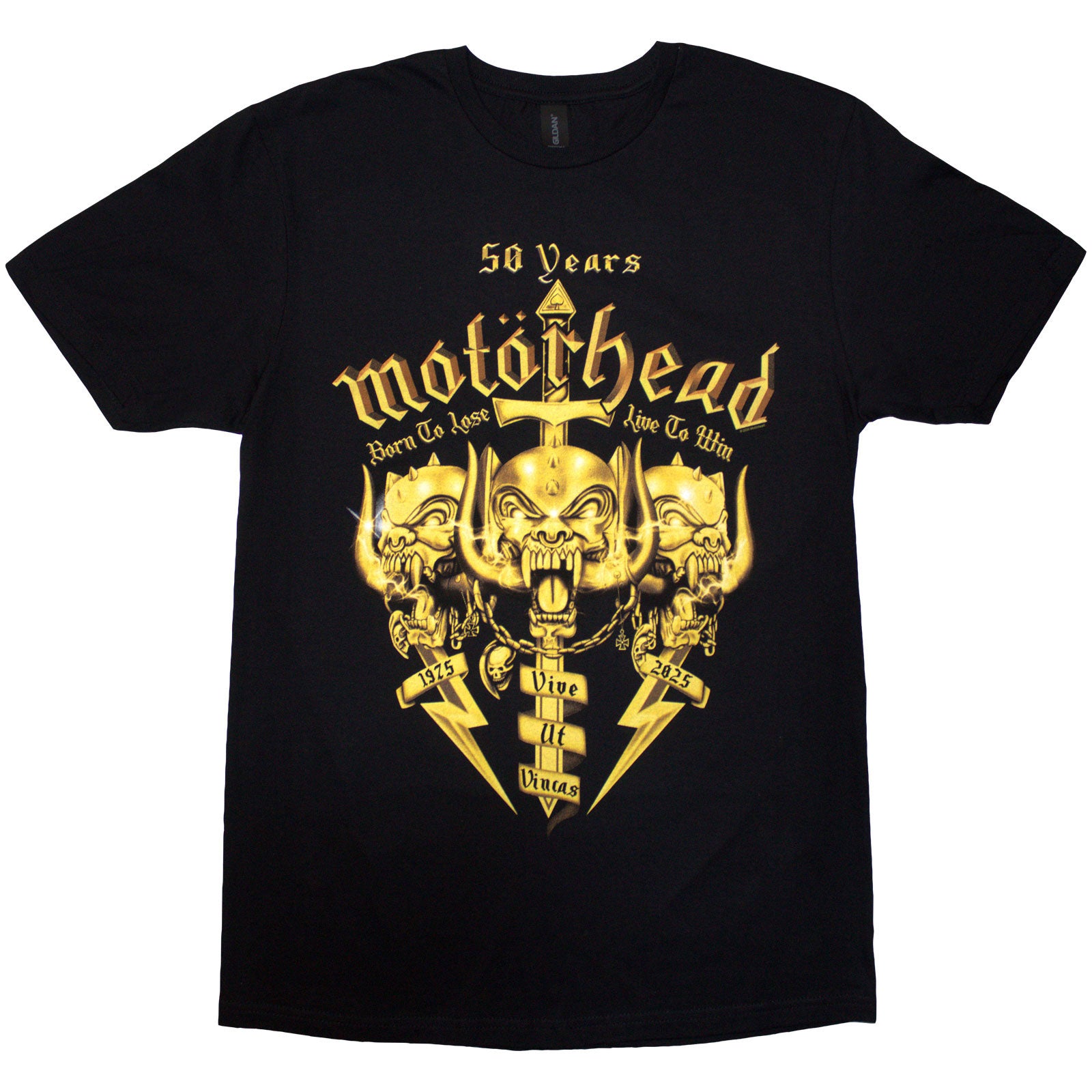 Motorhead: 50 Years Swords & Warpig T-Shirt