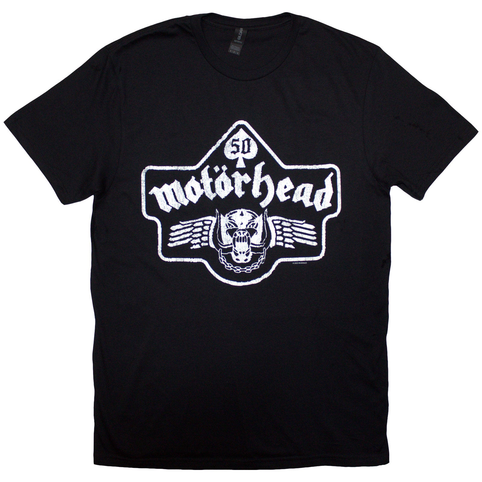 Motorhead: 50 Years Ace Wings Emblem T-Shirt