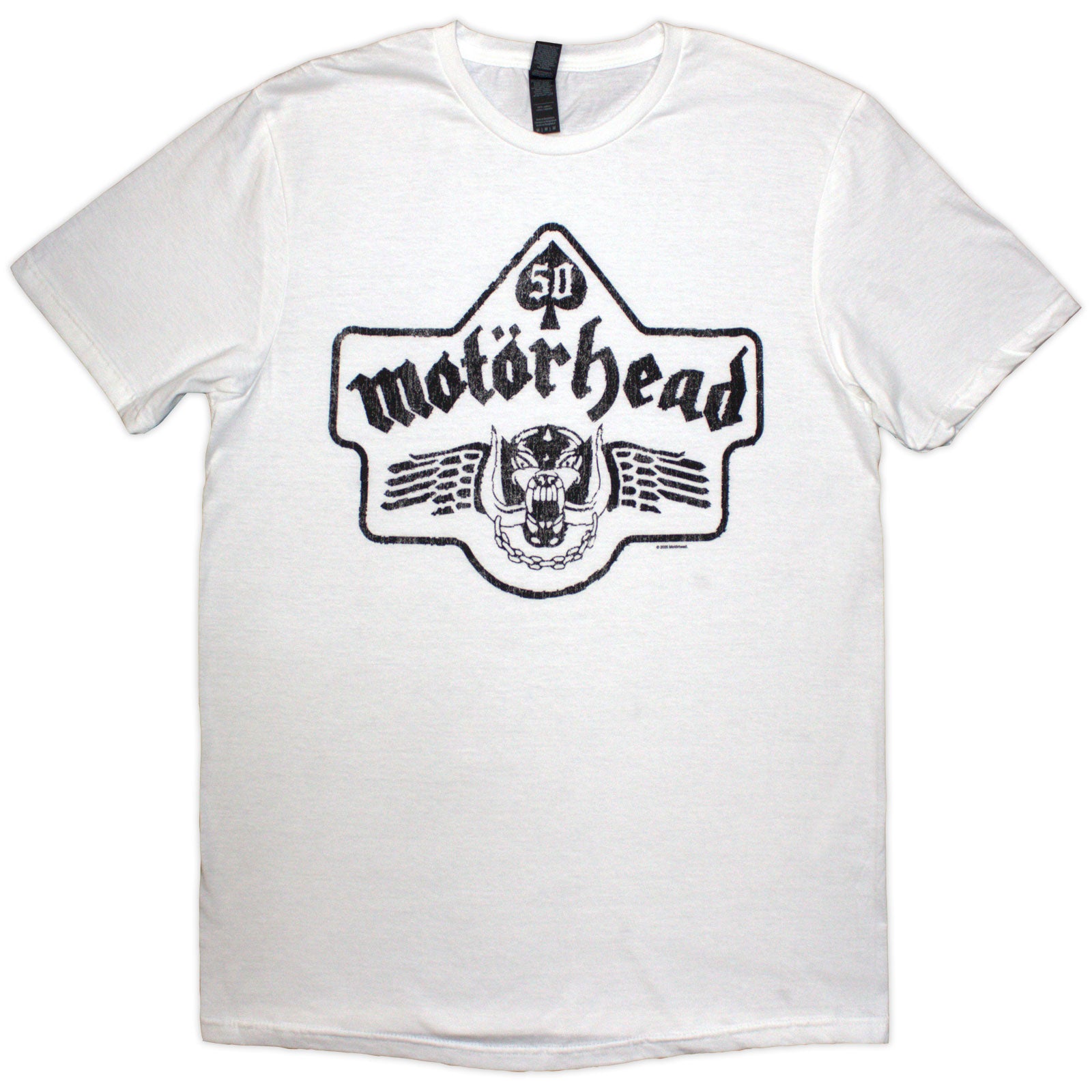 Motorhead: 50 Years Ace Wings Emblem T-Shirt