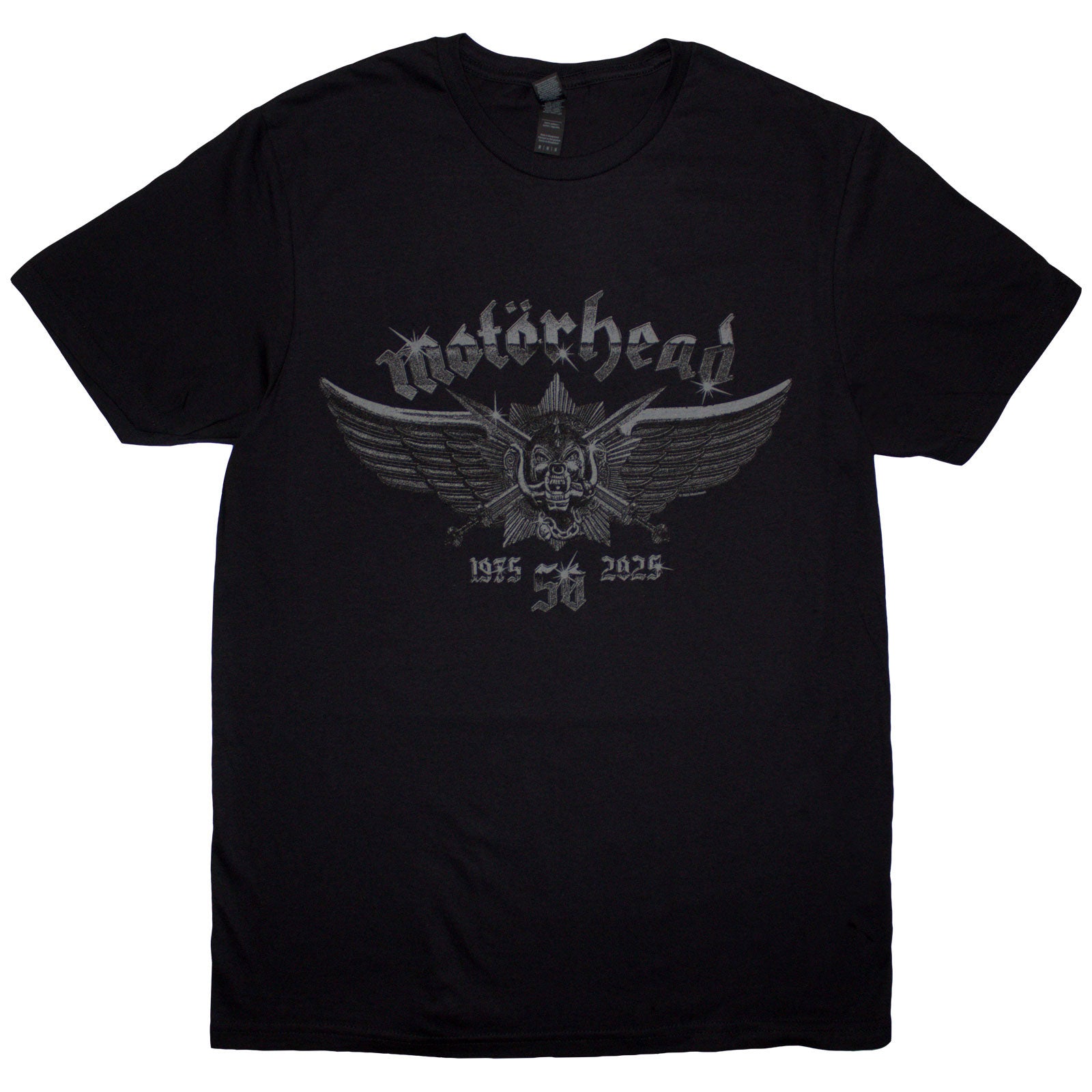 Motorhead: 50 Years Wings Badge T-Shirt