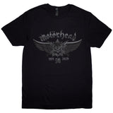 Motorhead: 50 Years Wings Badge T-Shirt