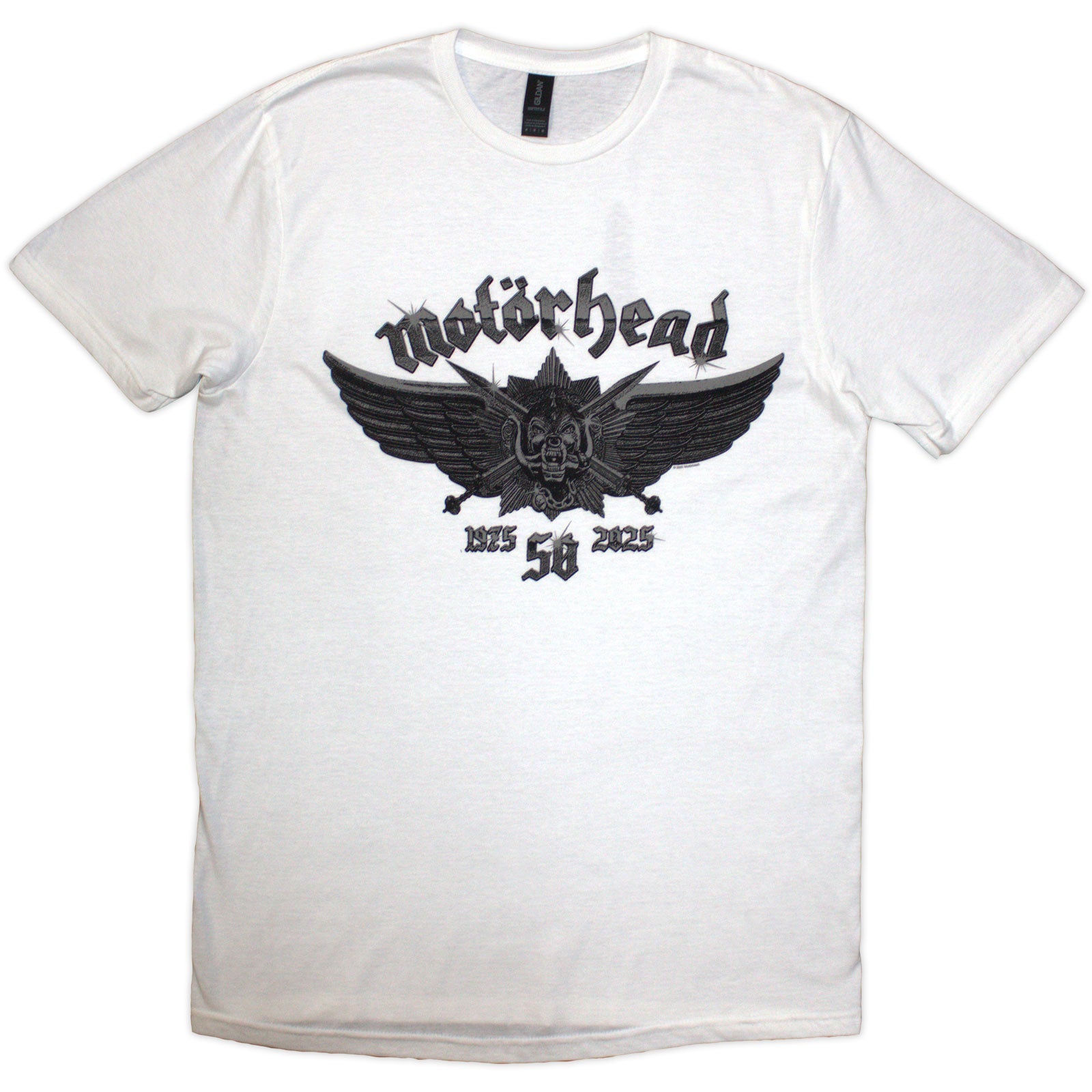 Motorhead: 50 Years Wings Badge T-Shirt